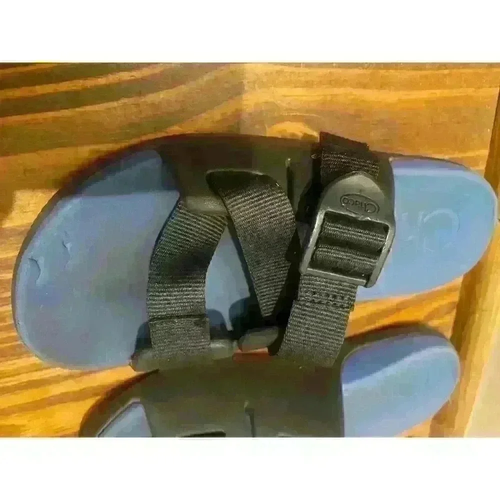 Chaco's Chillos Slide Sport Sandals Navy Blue Boys size 2